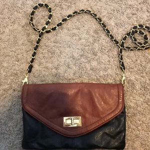 Clutch with strap
